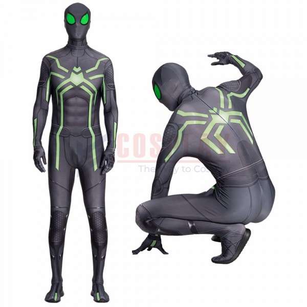 Spider-man PS4 Stealth Big Time Spandex Cosplay Costumes