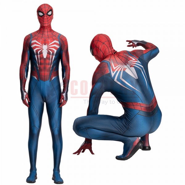 Spiderman 2 PS5 Peter Parker Spandex Cosplay Costumes