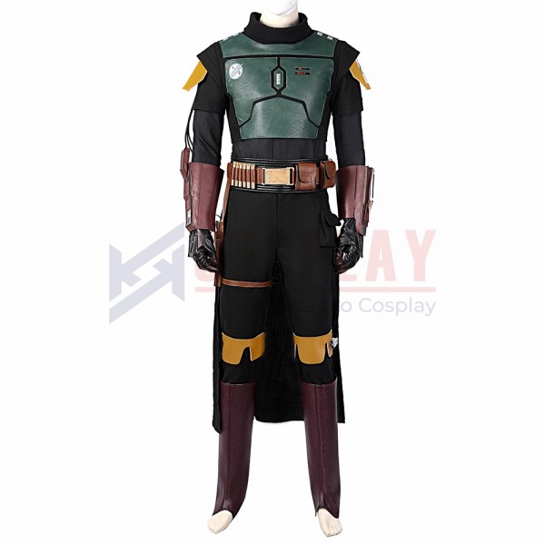 Male Boba Fett Cosplay Costumes The Book of Boba Fett Cosplay Outfits