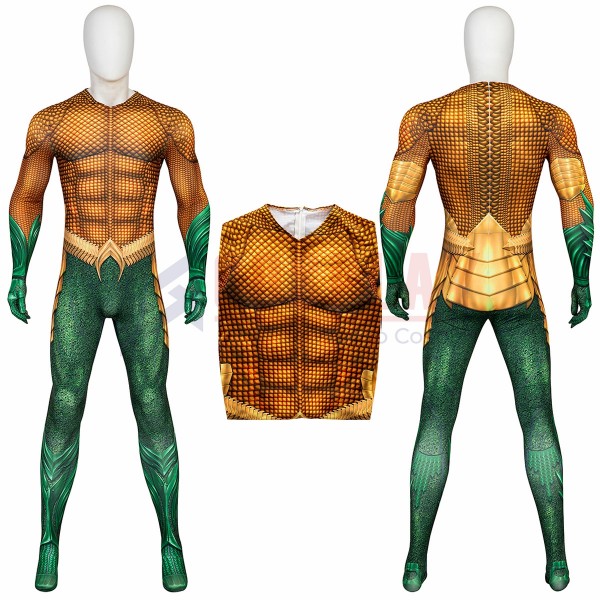 Aquaman and the Lost Kingdom Arthur Curry Cosplay Costumes