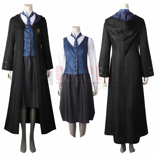 Hogwarts Legacy Cosplay Costume Ravenclaw House Female School Uniform