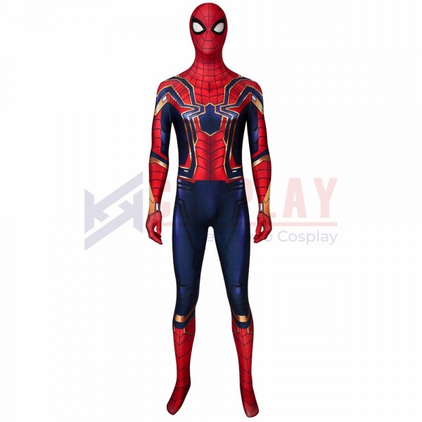 Iron Spider-man Ver.2 Suit Endgame Spiderman Cosplay Costume