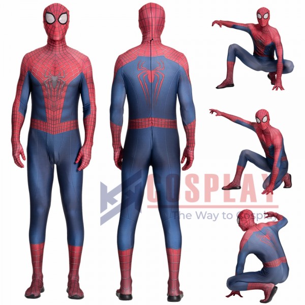 The Amazing Spider-Man Peter Paker Spandex Cosplay Costumes