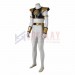 Tommy Oliver Suit Mighty Morphin Power Rangers White Ranger Cosplay Outfits