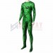 Batman Forever Riddler Jim Carrey Edition Green Spandex Cosplay Costume