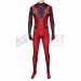 Avenger Spider-Man PS5 Crimson Cowl Cosplay Costumes Spiderman Spandex Jumpsuits