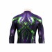 Spider Man Miles Morales Purple Reign Cosplay Costumes Spandex Jumpsuits