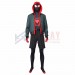 Into the Spider-Verse Miles Morales Suit Cosplay Costume Deluxe Edition