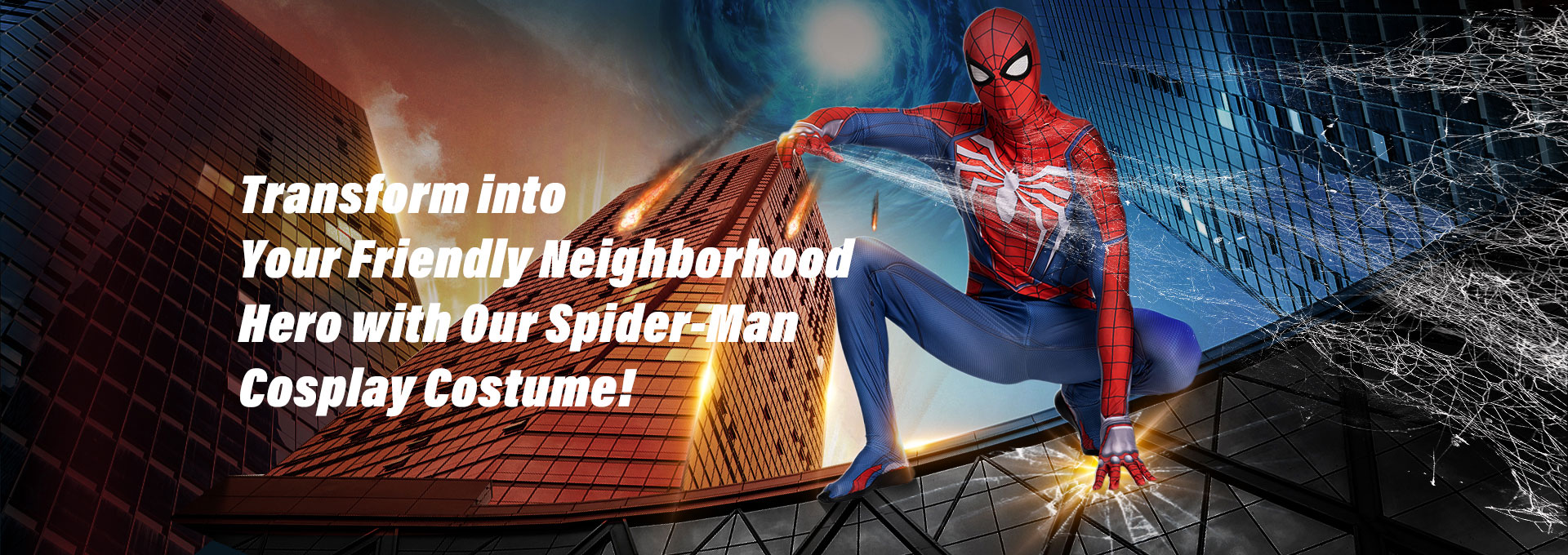 spiderman cosplay costumes and jumpsuits